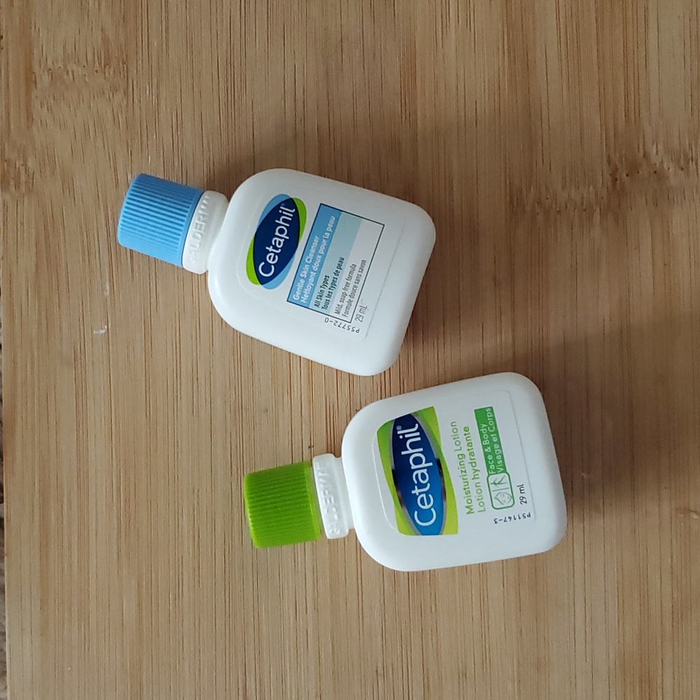 Cetaphil Bundle- Total 58ml- Moisturizing Lotion + Gentle Skin Cleanser